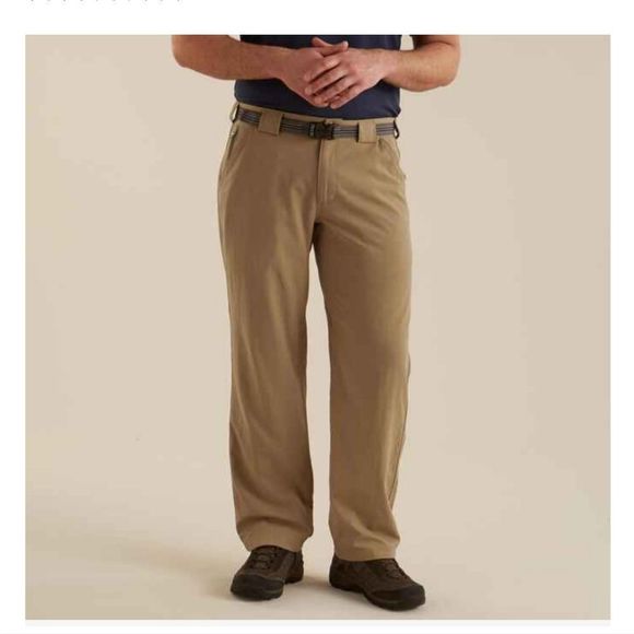 Duluth Trading Co Men's Dry on‎ the Fly Pants Large x 30 Tan 71712 Khakis - Picture 1 of 11